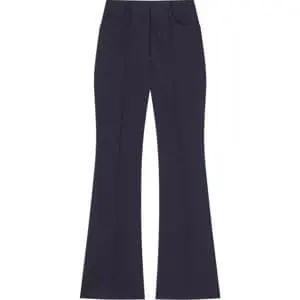 LK Bennett Susie Cotton Blend Flared Trousers